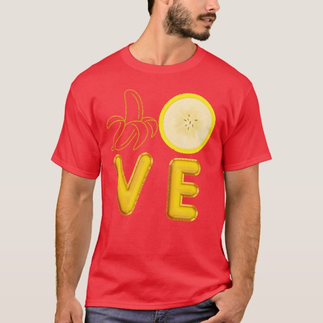 T-shirt J'adore l'ami de la banane (Devant)