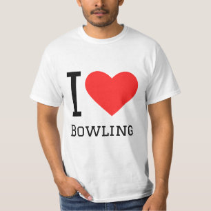 T-shirt J'adore le bowling