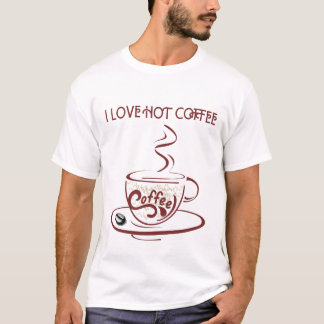 T-SHIRT J'ADORE LE CAFÉ CHAUD
