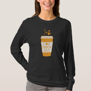 T-shirt J'adore le café Citrouille épice