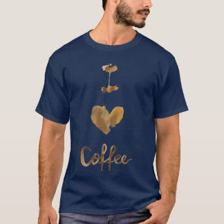 T-shirt J'adore le café vintage