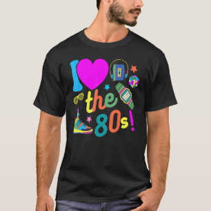 T-shirt J'adore le costume Retro Party 80's 80 pour hommes