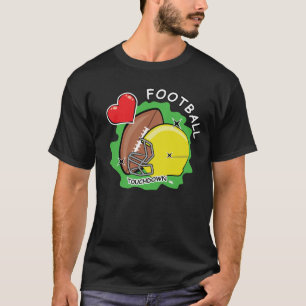 T-shirt J'adore le football américain