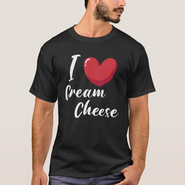 T-shirt J'adore le fromage (Devant)