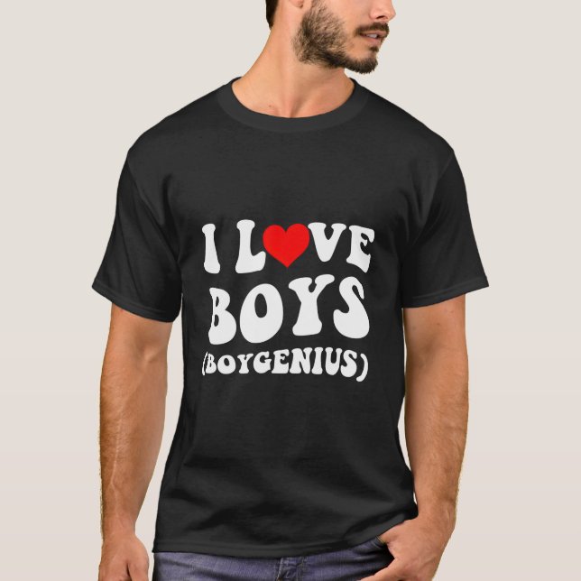 T-shirt J'adore le génie (Devant)