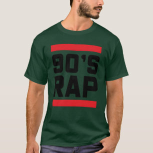 T-shirt J'adore le hip-hop des années 90 Disco Rap Danse M