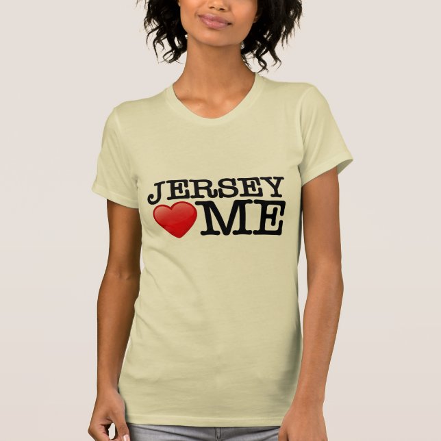 T-shirt J'adore le New Jersey, NJ m'aime (Devant)