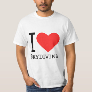 T-shirt J'adore le parachutisme