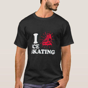 T-SHIRT J'ADORE LE PATINAGE GLACE