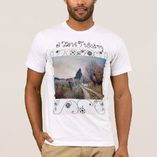 T-SHIRT J'ADORE LE PRINTEMPS LE PLUS ANCIEN ET TOSCANE AU