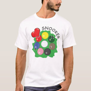 T-shirt J'adore le snooker