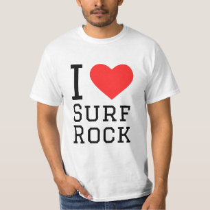 T-shirt J'adore le surf rock
