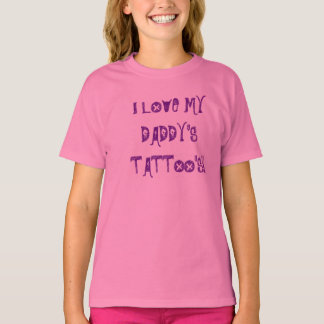 T-SHIRT J'ADORE LE TATOUAGE DE MON PÈRE !
