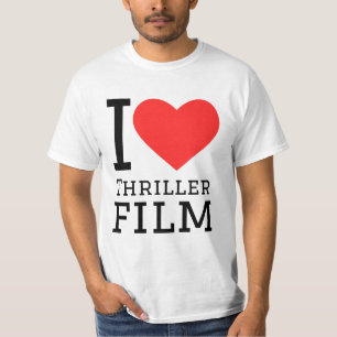 T-shirt J'adore le thriller film