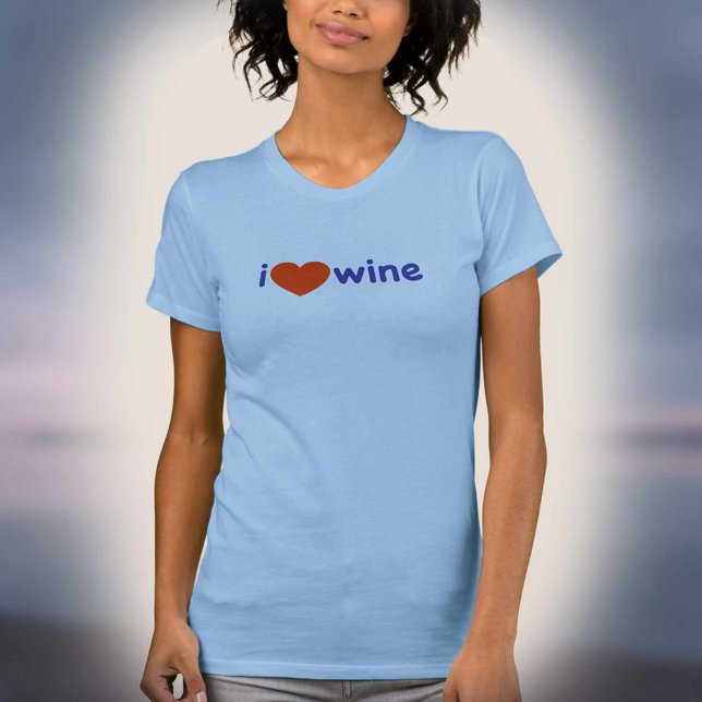 T-shirt J'adore le vin ! (Créateur téléchargé)
