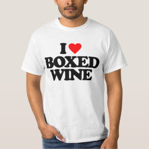 T-SHIRT J'ADORE LE VIN BOXE