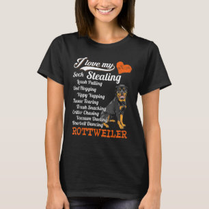 T-shirt J'adore le vol de mes chaussettes - Leash Pulling