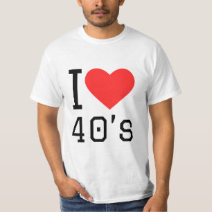 T-shirt J'adore les années 40