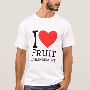 T-shirt J'adore les arrangements de fruits