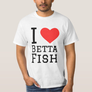 T-shirt J'adore les betta fish