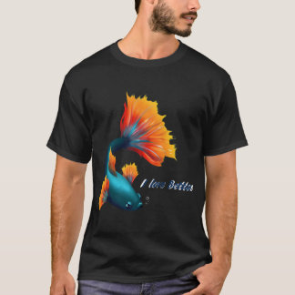 T-shirt J'adore les bettas