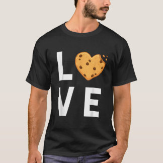 T-shirt J'adore les biscuits aux pépites de chocolat