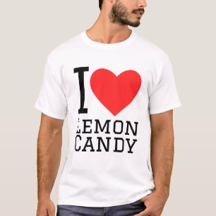 T-shirt J'adore les bonbons au citron