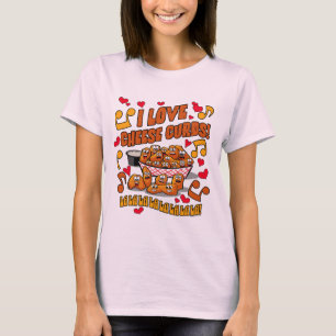 T-shirt J'adore les caillebotis de fromage !