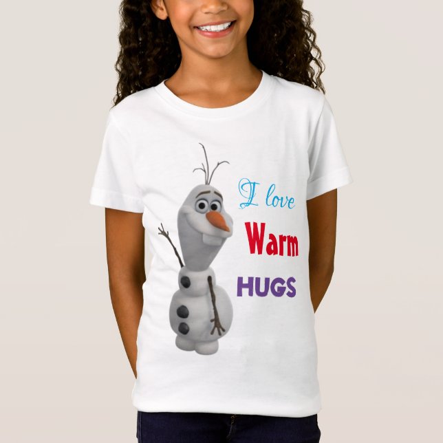 T-Shirt J'adore les câlins chauds (Devant)