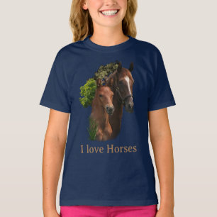 T-shirt J'adore les chevaux