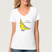 J'adore les cockatiels jaunes