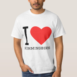 T-shirt J'adore les colibris
