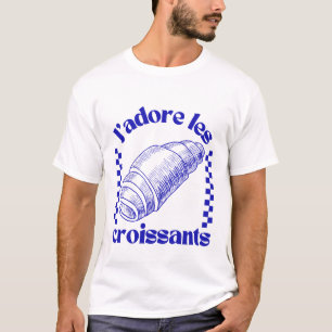 T-shirt J'adore les croissants