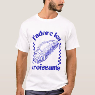 T-shirt J'adore les croissants