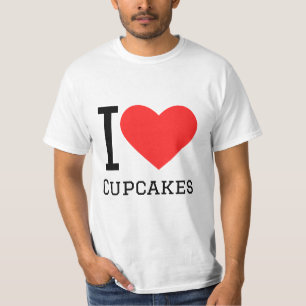 T-shirt J'adore les cupcakes