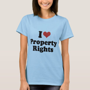T-shirt J'ADORE LES DROITS DE PROPRIÉTÉ - .png
