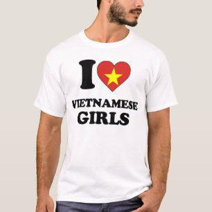 T-shirt J'adore les filles vietnamiennes