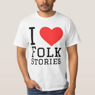 T-shirt J'adore les histoires folkloriques