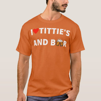 T-shirt J'adore les I Loveitties et la bière rétro