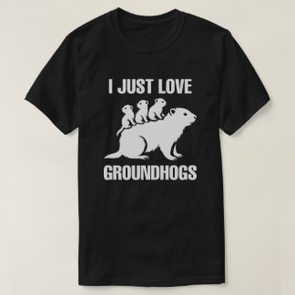 T-shirt J'adore les marmottes