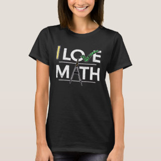 T-shirt J'adore les mathématiques