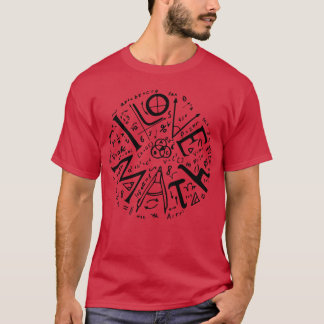 T-shirt J'ADORE LES MATHS rétro