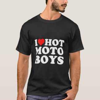 T-shirt J'adore les motos chaudes