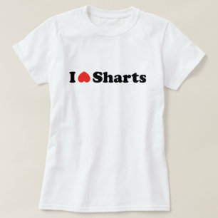 T-shirt J'adore les pets diarrhéiques