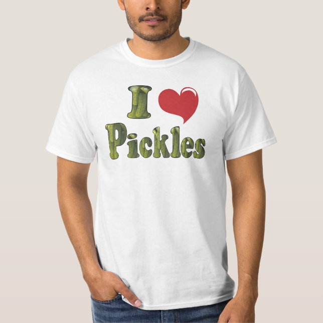 T-shirt J'adore les Pickles (Devant)