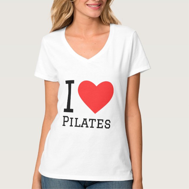 T-shirt J'adore les pilates (Devant)