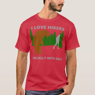 T-shirt J'adore les randonneurs drôle sarcastique chasse a