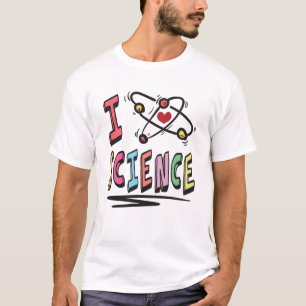 T-shirt J'adore les sciences