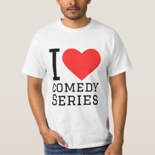 T-shirt J'adore les séries comiques