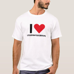 T-shirt J'adore l'évasion fiscale Sarcasme Drôle Citation